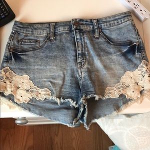 Jean shorts